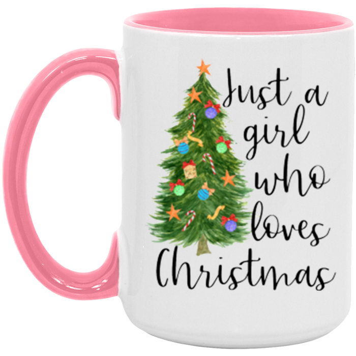 Just a Girl Who Loves Christmas Mug