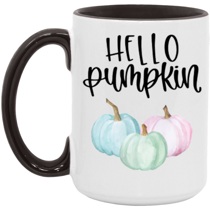 Pastel Hello Pumpkin Mug