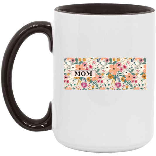 Mom Vibrant Blooms Mug