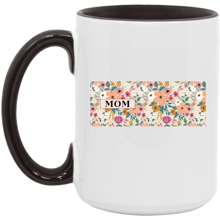 Mom Vibrant Blooms Mug
