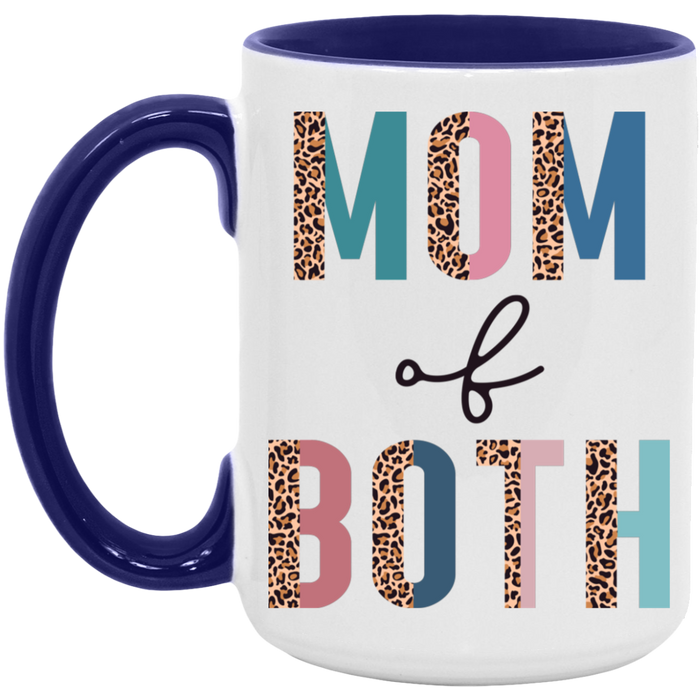 Half Leopard Mom of Both Mug