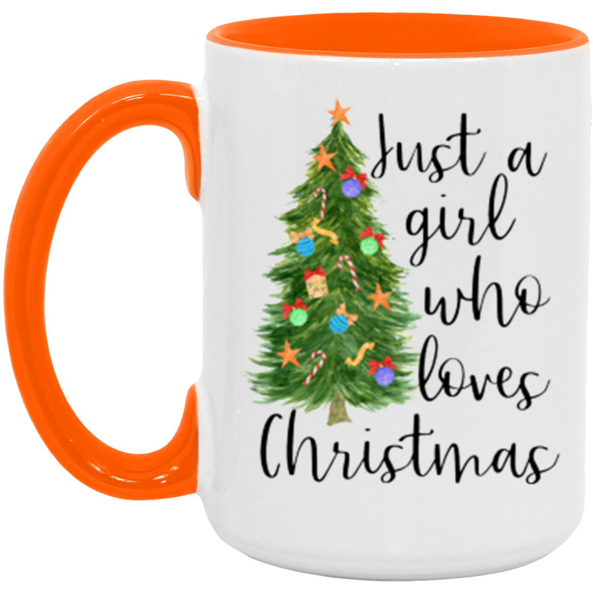Just a Girl Who Loves Christmas Mug