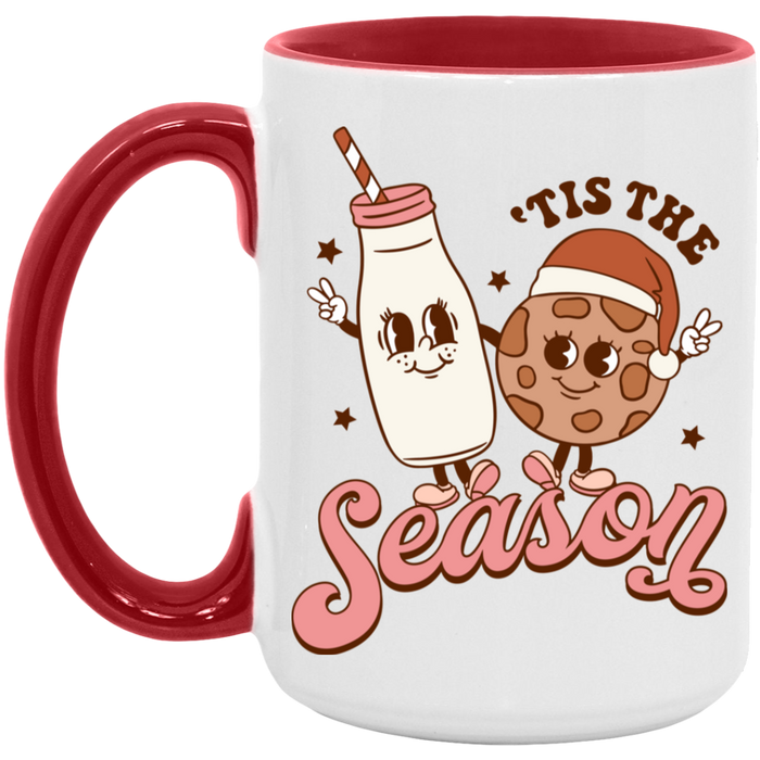 ‘Tis The Season (Milk and Cookies) Mug