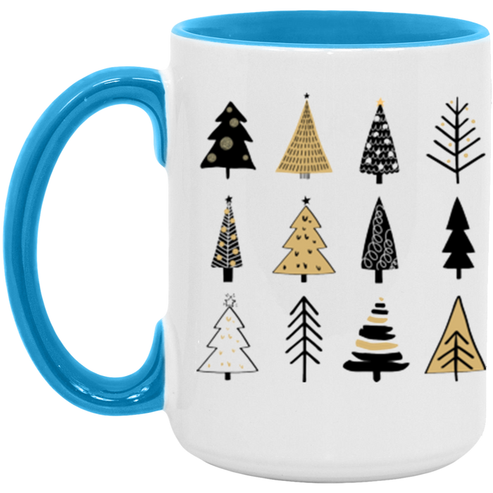 Festive Trees Coffee Mug