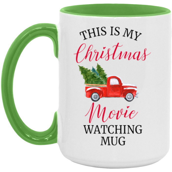 Christmas Movie Watching Mug