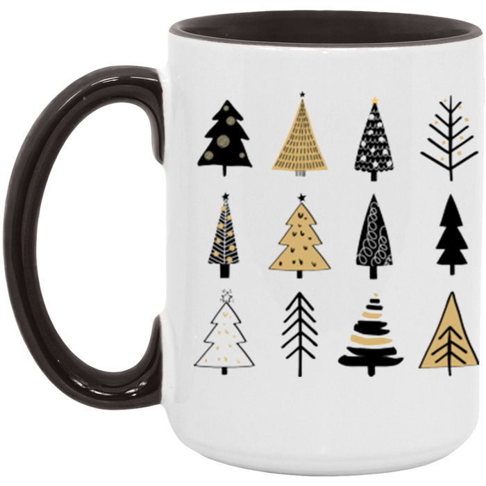 Festive Trees Coffee Mug