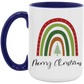 Rainbow Merry Christmas Mug