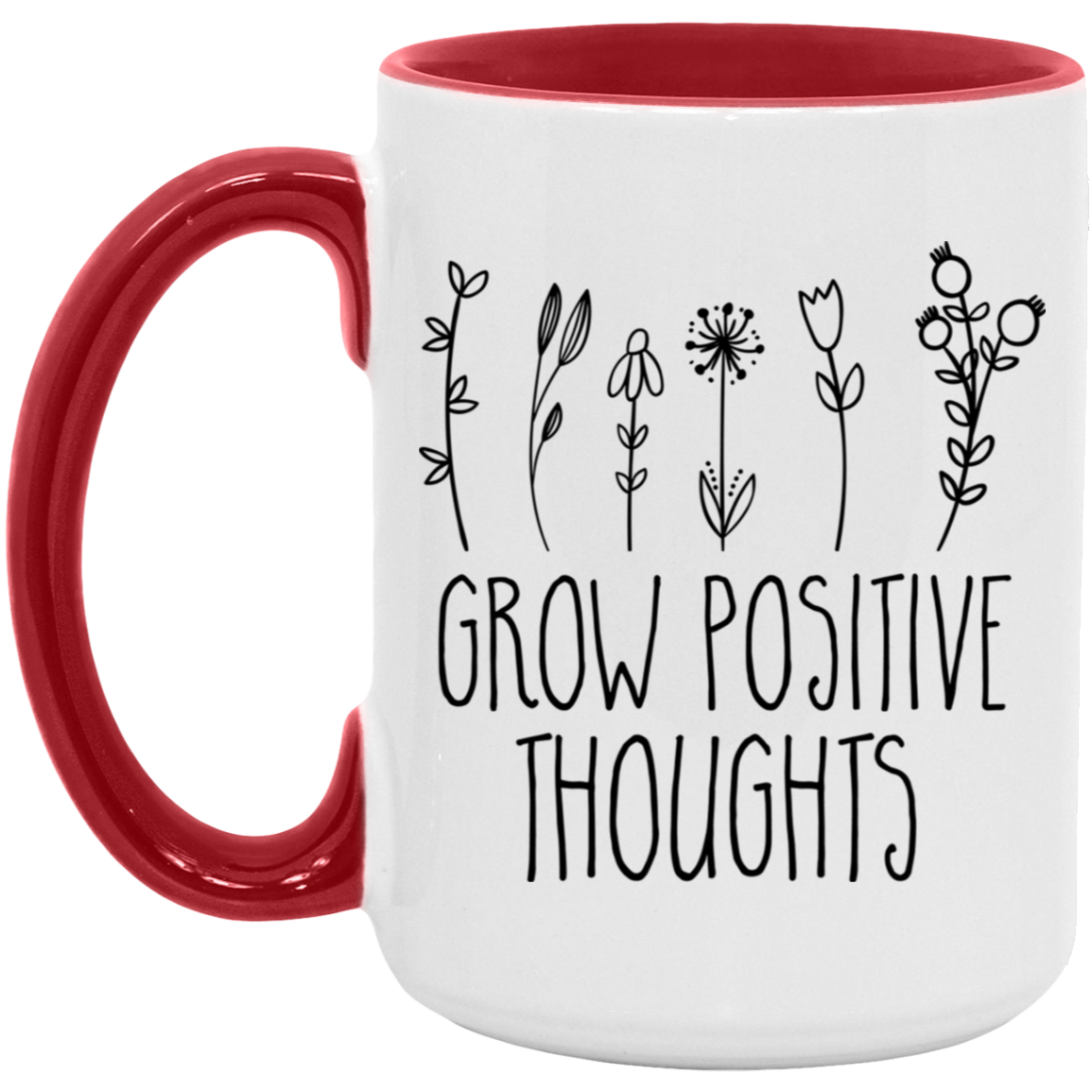Grow Positive Thoughts Mug