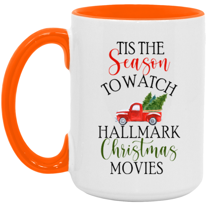 Tis The Season To Watch Christmas Movies Mug