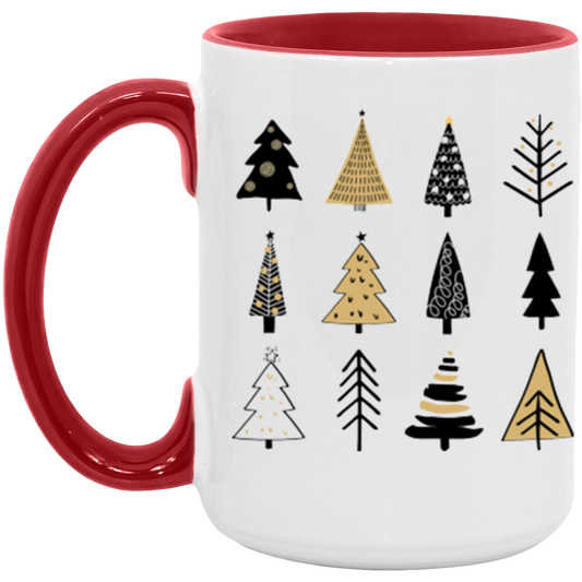 Festive Trees Coffee Mug