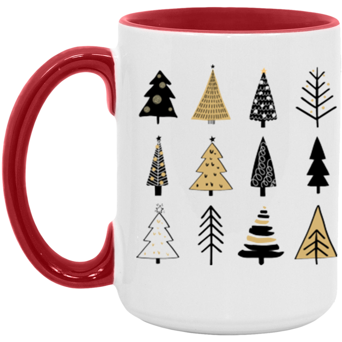 Festive Trees Coffee Mug