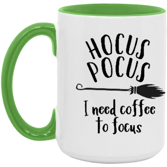 Hocus Pocus I Need Coffee To Focus Mug
