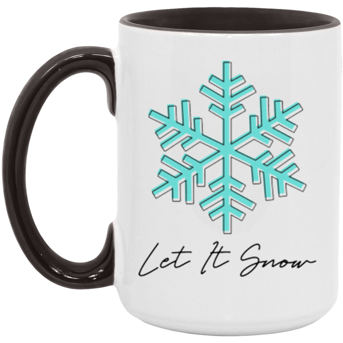 Let It Snow Mug (Blue)