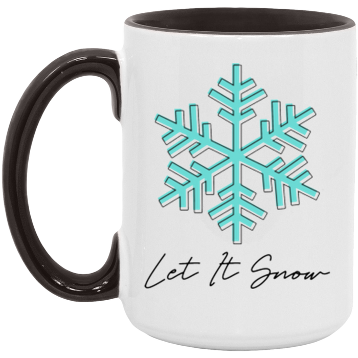 Let It Snow Mug (Blue)