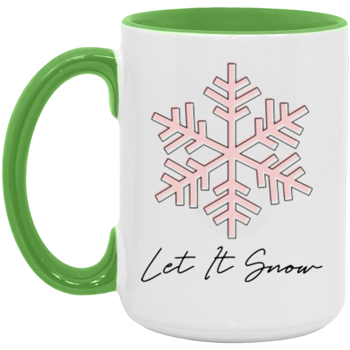 Let It Snow Mug (Pink)