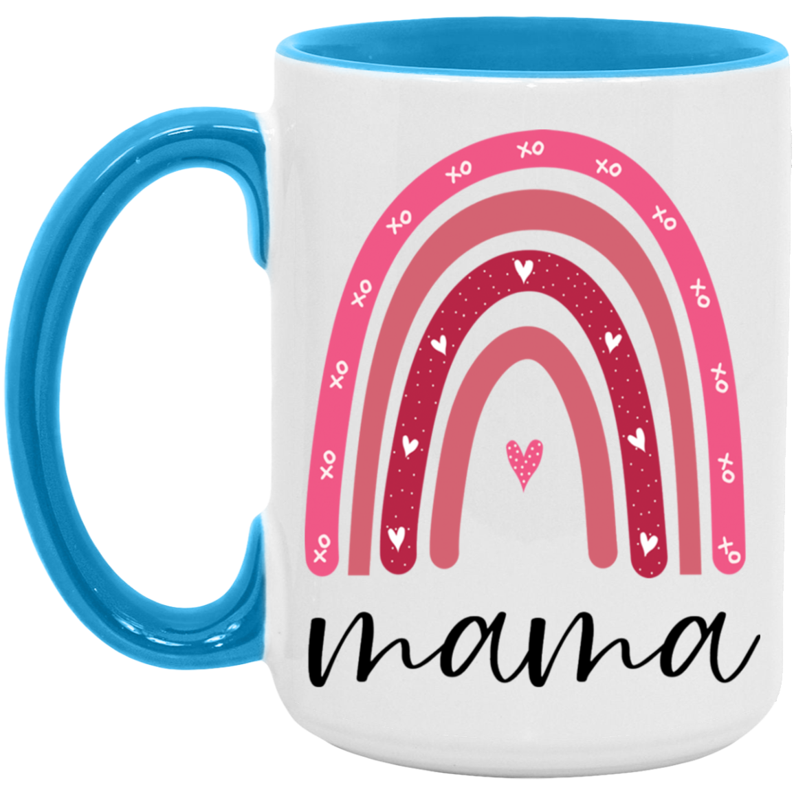 Mama Pink Rainbow Mug