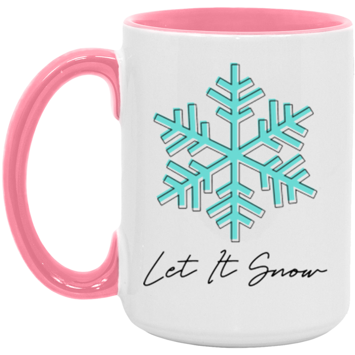 Let It Snow Mug (Blue)