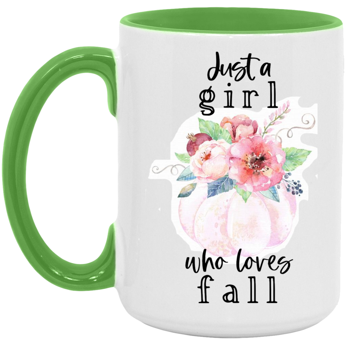 Just A Girl Who Loves Fall Mug