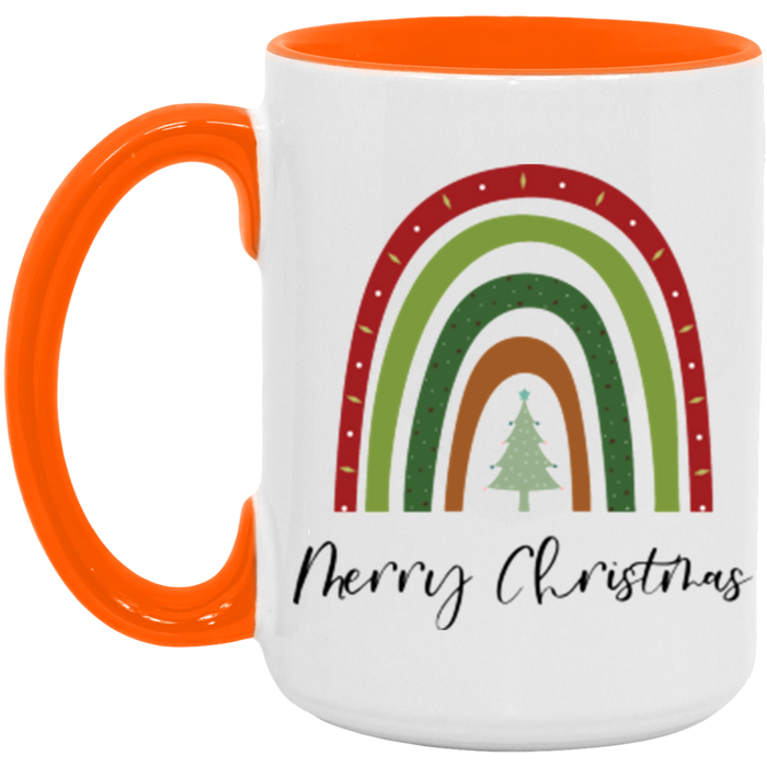 Rainbow Merry Christmas Mug