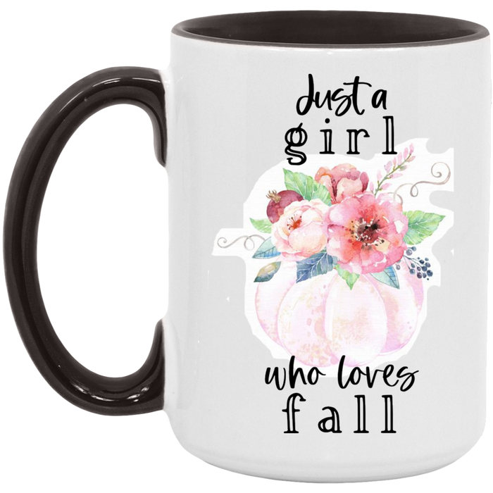 Just A Girl Who Loves Fall Mug