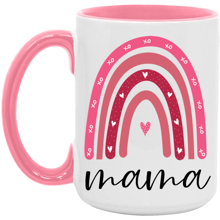Mama Pink Rainbow Mug