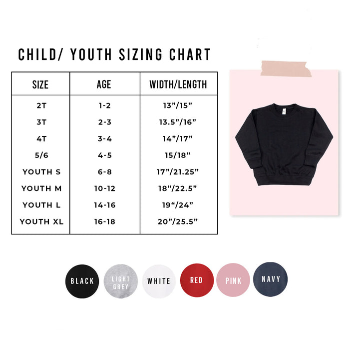 KIDS - Mini 4x Valentine's Sweatshirt