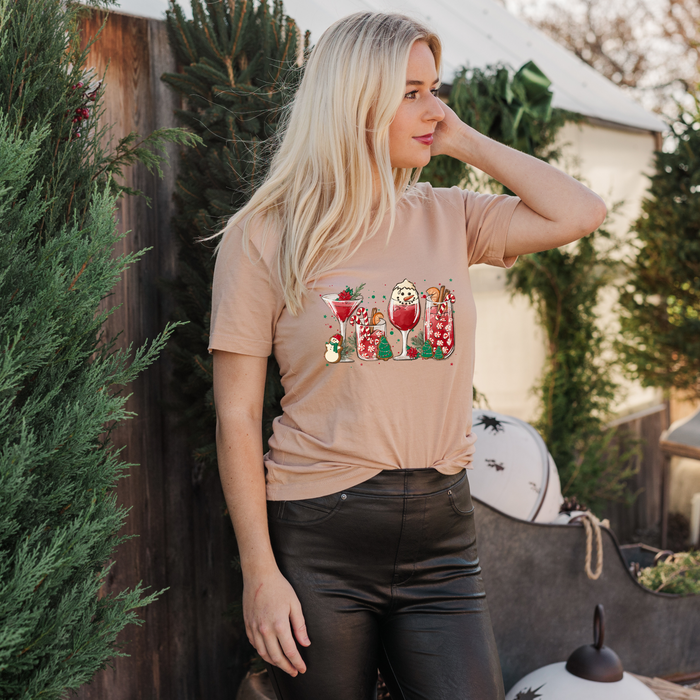 Christmas Cocktails  T-Shirt