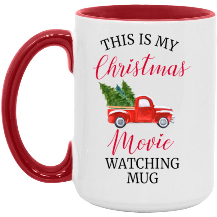 Christmas Movie Watching Mug