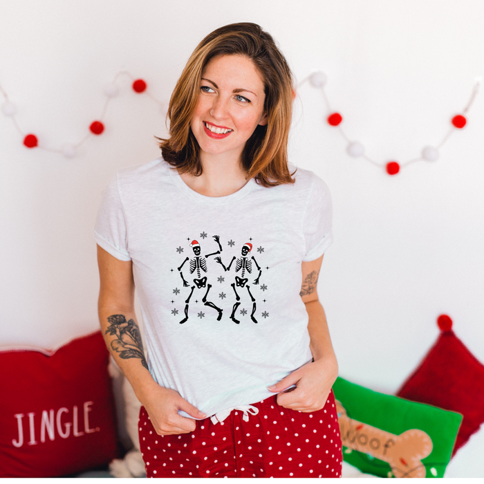 Christmas Skeletons  T-Shirt