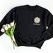 Daisy Sweatshirt, Flower Crewneck Sweatshirt for Spring, You Grow Girl, Positivity Shirts, Female Empowerment Shirt