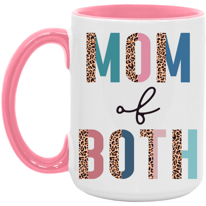 Half Leopard Mom of Both Mug