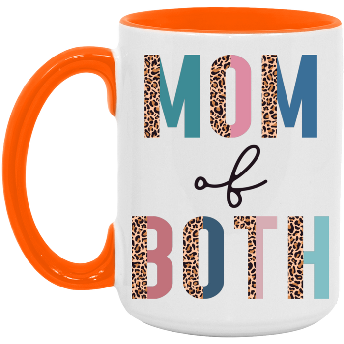 Half Leopard Mom of Both Mug