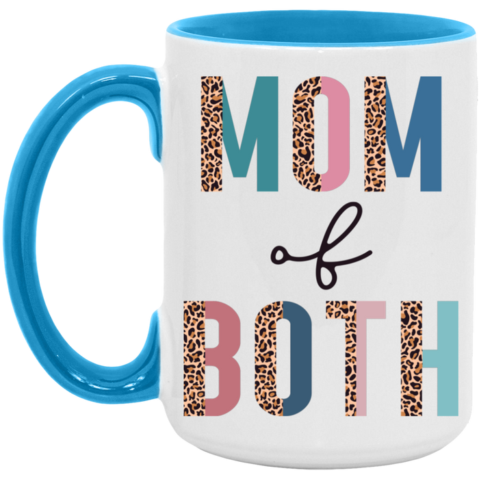Half Leopard Mom of Both Mug