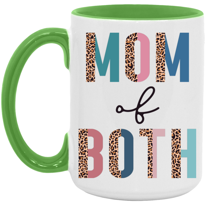 Half Leopard Mom of Both Mug