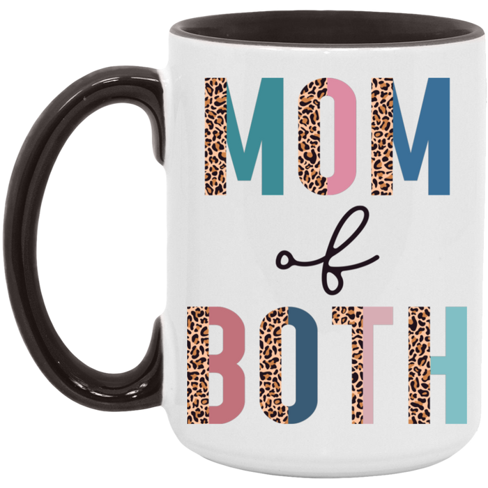 Half Leopard Mom of Both Mug