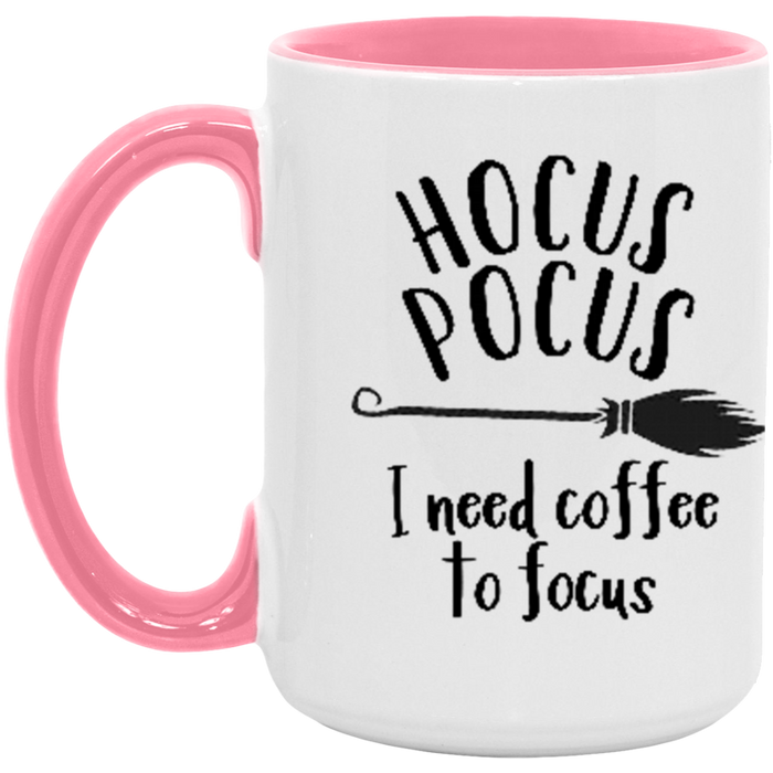 Hocus Pocus I Need Coffee To Focus Mug