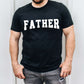 Father Varsity t-shirt, Father's Day gift, Dad Graphic Tee, First Time Dad Shirt, Funny Husband Gift, Dad Birthday Gift