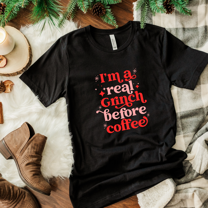 I'm a Real Grump Before Coffee  T-Shirt