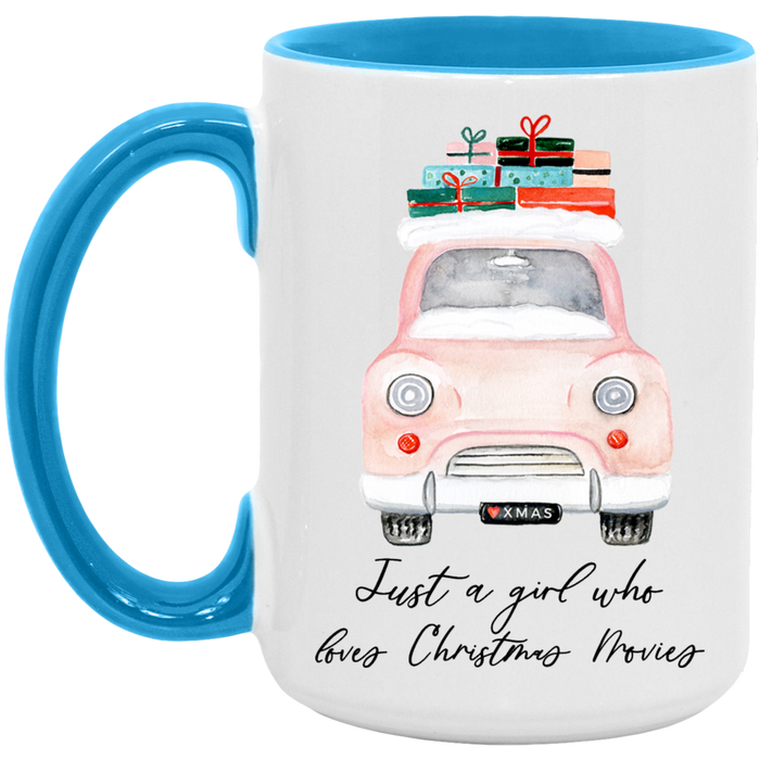 Just a Girl Who Loves Christmas Mug (Truck)