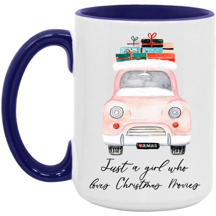 Just a Girl Who Loves Christmas Mug (Truck)