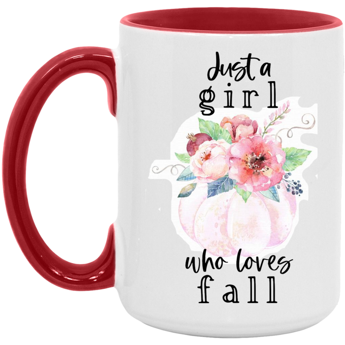 Just A Girl Who Loves Fall Mug