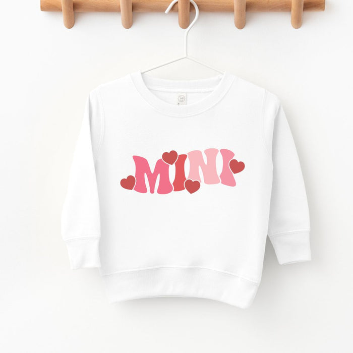 KIDS - Mini Valentine Hearts Sweatshirt