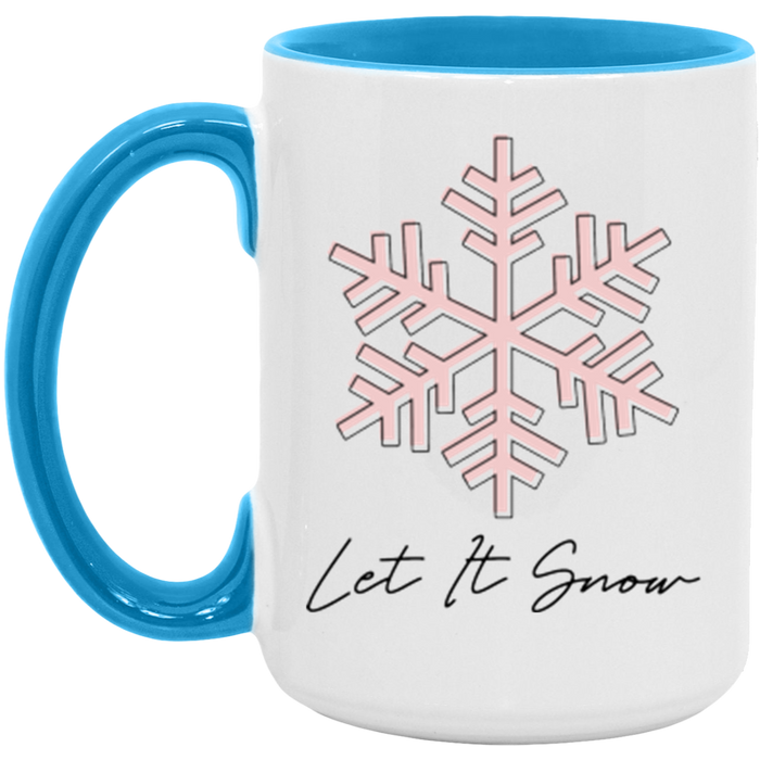 Let It Snow Mug (Pink)