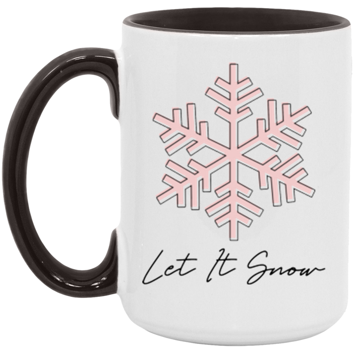 Let It Snow Mug (Pink)