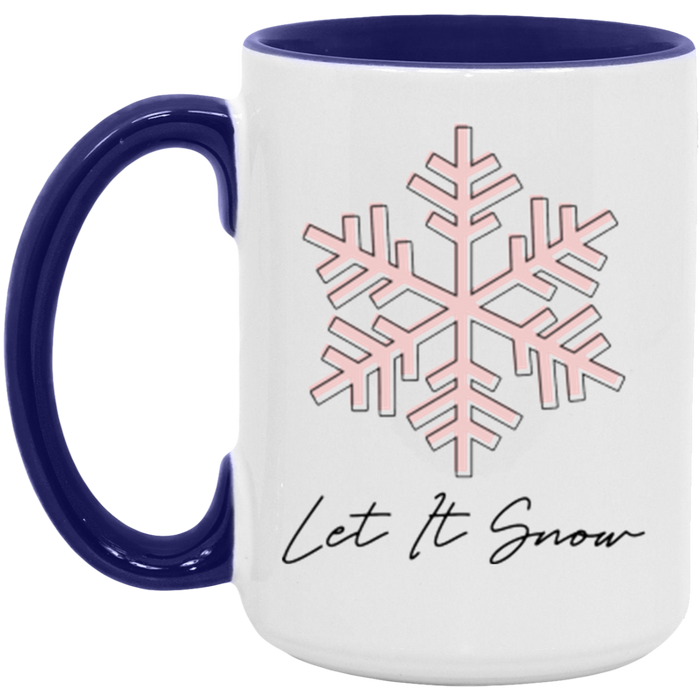 Let It Snow Mug (Pink)