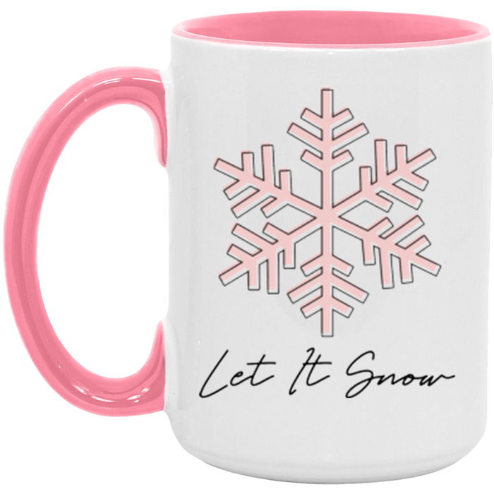 Let It Snow Mug (Pink)