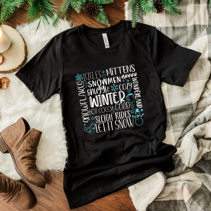 Let It Snow Winter  T-Shirt