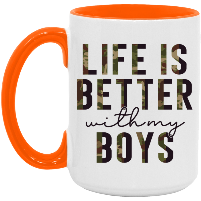 Life is Better With My Boys Mug