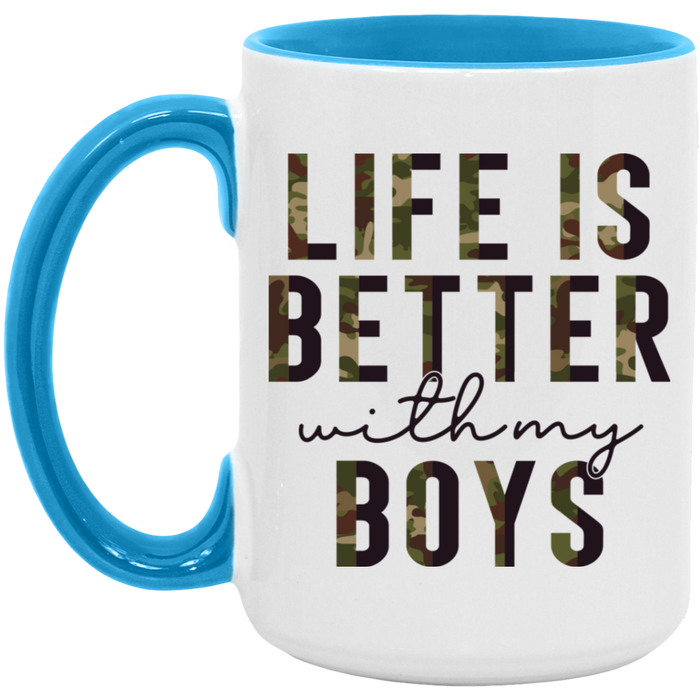 Life is Better With My Boys Mug