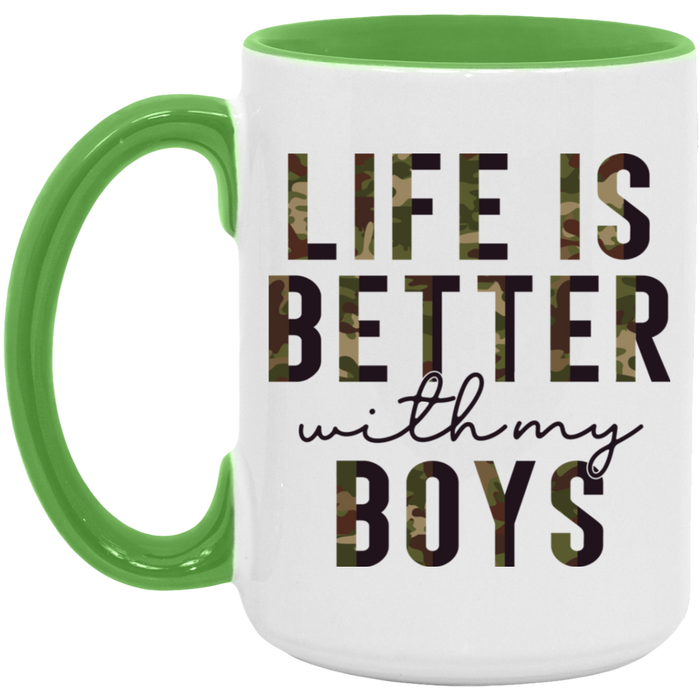 Life is Better With My Boys Mug